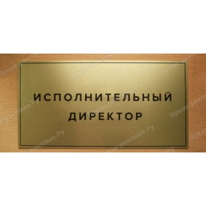 ТАБ-054 - Табличка «Исполнительный директор»