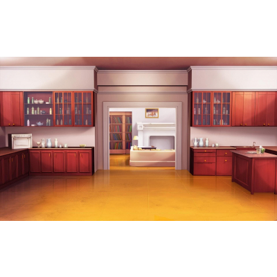 кухня в стиле аниме